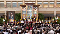 Marching Band at Grand Opening of Church of Scientology of Pasadena
